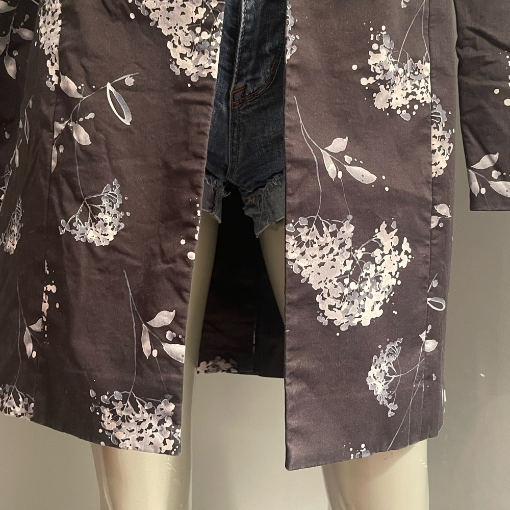 REBA Chic Floral Black & White Jacket Sz. 4 NWOT - Picture 5 of 15